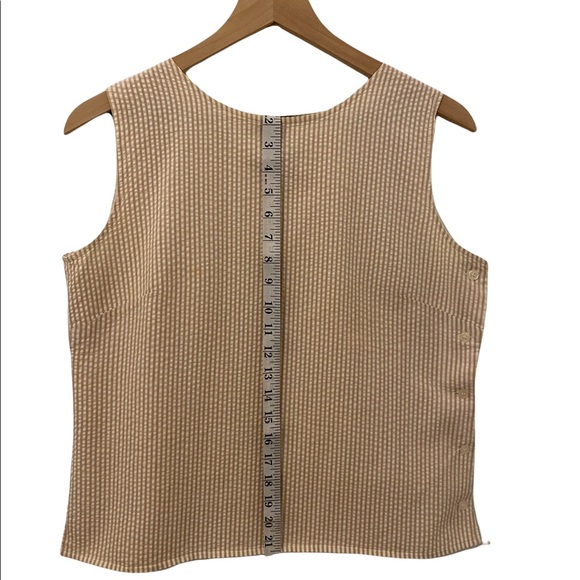 HW New York striped tank with button detail - Picture 4 of 5